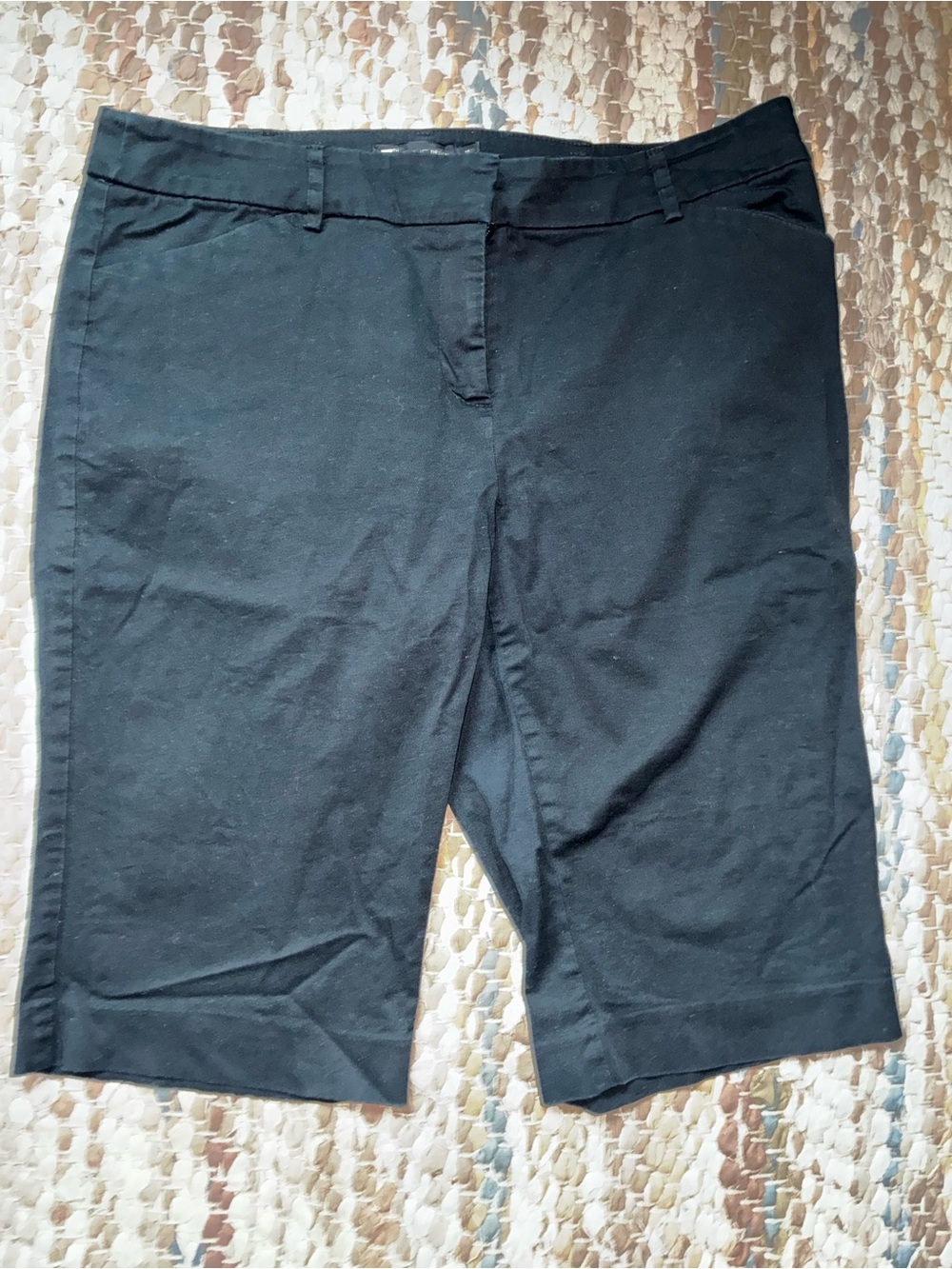 New York & Company Black Bermuda Shorts
